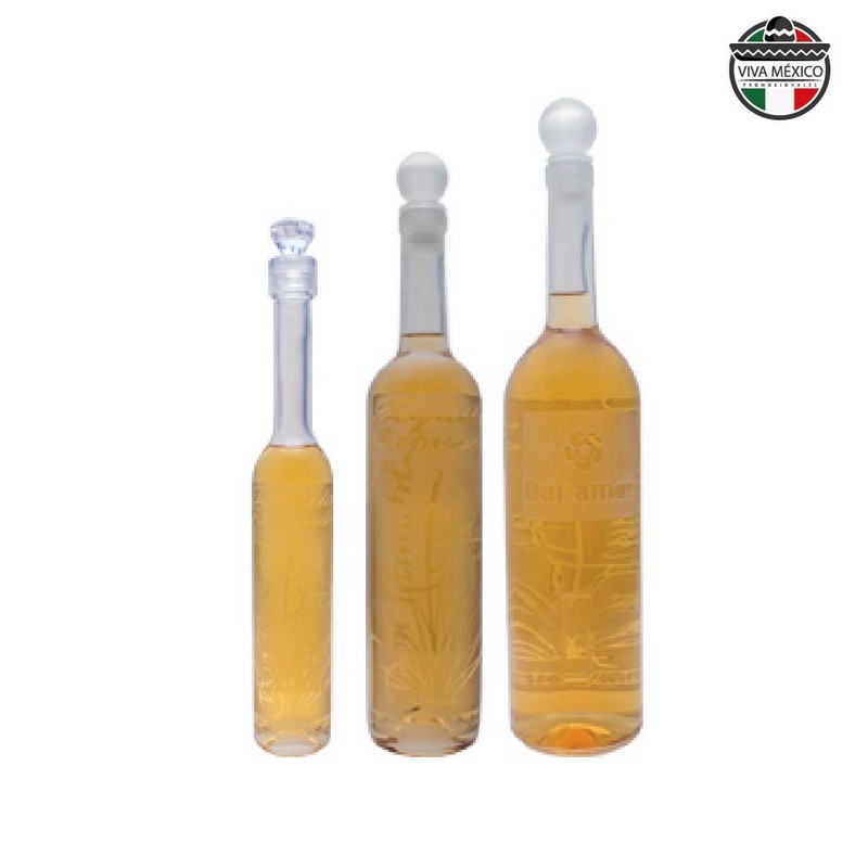 BOTELLA DE TEQUILA GRABADA, TEQ003